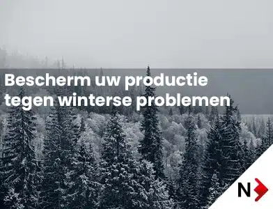 De winter door