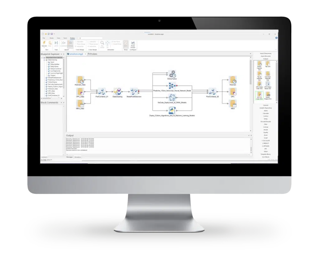 AI/ML Regressie Modellering. Proficy CSense template